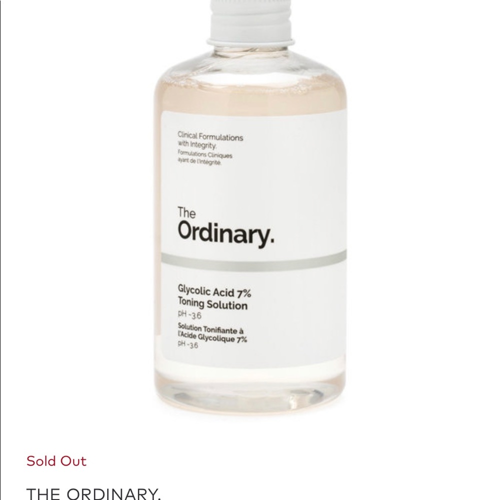 The Ordinary Glycolic acid 7%